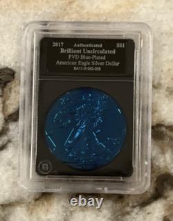 The 2017 American Silver Eagle Freedom Limited Edition 3 Coins In Bradford Box