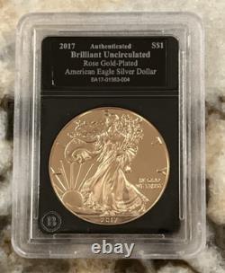The 2017 American Silver Eagle Freedom Limited Edition 3 Coins In Bradford Box
