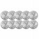 The United States Mint Fine Silver Coins American Silver Eagle 2022 Lot Of 10