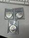 Three American Silver Eagle First Strike 2013 S W First Strikems 70