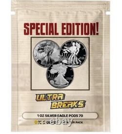 ULTRA BREAKS Special Edition 2024 Silver Eagle PCGS 70 SEALED Pack