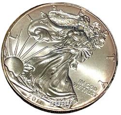 UNC 2011 American Silver Eagle Dollar Original US Mint Roll 20 ASE Silver Coins