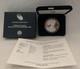 Us Mint 2018-w Proof American Eagle 1 Oz. Silver Coin Withogp & Coa, Excellent