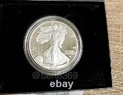 US Mint American Eagle 2021 One Ounce SILVER PROOF COIN Type 2 West Point 21EAN