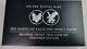 U. S. Mint American Eagle 2021 One Ounce Silver Reverse Proof Two-coin Set