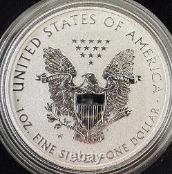 U. S. Mint American Eagle 2021 One Ounce Silver Reverse Proof Two-Coin Set With OGP