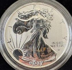 U. S. Mint American Eagle 2021 One Ounce Silver Reverse Proof Two-Coin Set With OGP