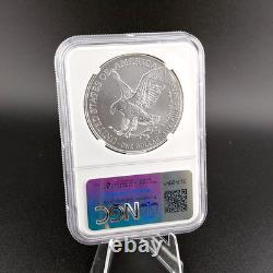 U. S. Mint American Eagle 2024 1 oz Silver MS 70 NGC Business Strike Coin