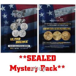 UltraBreaks Made in the USA II Silver Eagle Coin SEALED PACK PCGS MS70 PR70