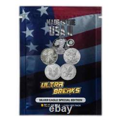 UltraBreaks Made in the USA II Silver Eagle Coin SEALED PACK PCGS MS70 PR70