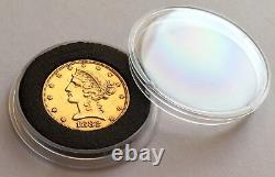 Uncirculated 1882 American Gold Half Eagle Coin Liberty Head San Francisco Mint