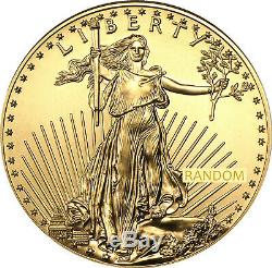 United States Gold Coin American Eagle 1 Oz Random Year (U. S. Mint)