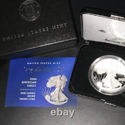 United States Mint 2026 American Eagle 1 oz Silver Proof Coin