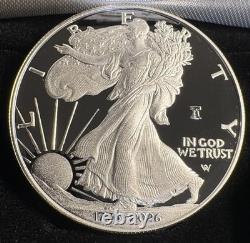 1776 2026 W AIGLE D'ARGENT AMÉRICAIN PROOF 1 Oz PIÈCE D'ARGENT 250e PRIVY ÉTATS-UNIS Avec OGP