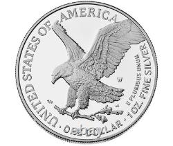 1776 2026 W PREUVE 1 Oz AIGLE EN ARGENT AMÉRICAIN 250ème PRIVÉ MONNAIE DES ÉTATS-UNIS Prêt à expédier