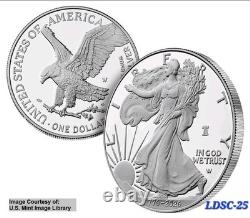 1776-2026 W PREUVE 1 once Aigle en argent américain US MINT avec OGP PRÉVENTE