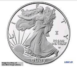 1776-2026 W PREUVE 1 once Aigle en argent américain US MINT avec OGP PRÉVENTE