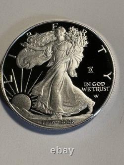 1776-2026 W Preuve $1 American Silver Eagle NGC PF69UC ER Privy Liberty Bell