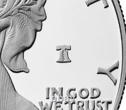 1776 2026 W Preuve American Silver Eagle 1 oz Argent 1 $ 250e Anniversaire 26EA