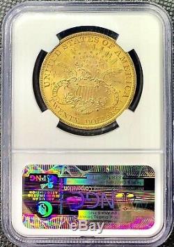 1894 $ 20 Chambres Doubles Américaine Gold Eagle Head Liberté Ms62 Ngc Lustrous Mint Coin