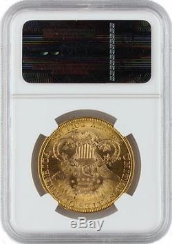 1894 20 $ Liberty Head Double Eagle Pcgs Ms 62 Ancienne Pièce D'or Ancienne Monnaie Unc 62