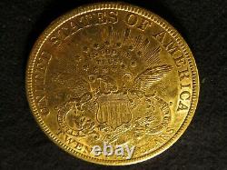 1894 S Gold Twenty Dollar Double Eagle Liberty 20 $ Pièce Pure Fine Ronde À La Menthe