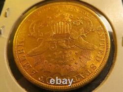 1897 S 20 B. U. Gold Double Eagle Twenty Dollar Liberty Pièce Fine Lustre Menthe
