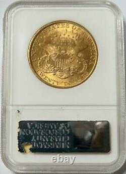 1900 Or 20 $ Liberty Head Double Eagle Coin Ngc Mint State 64