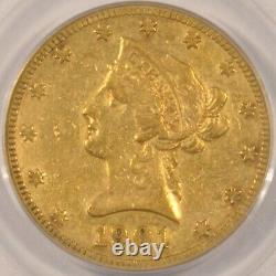 1901-s $10 Gold Liberty Eagle Coin Pcgs Vf25 Old Green Holder Ogh S. F. Mint