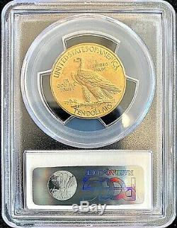 1926 $ 10 American Eagle Eagle Indian Head Ms62 + Pcgs Lustrous Coin Mint Slab