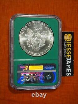 1986 $1 American Silver Eagle Ngc Ms69 De Nous Boîte Scellée Menthe Étiquette Vert Core