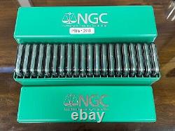 1986-2017 1 $ Silver Eagle Ngc Ms69 De Nous Boîte Scellée Menthe Étiquette Vert Core