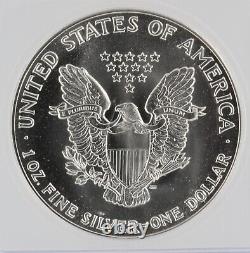 1987 Silver Eagle Icg Ms70 S$ Philadelphia Mint