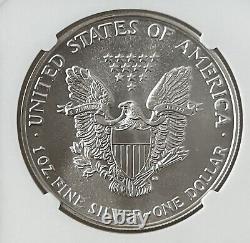 1989 1 Oz. 999 Silver Eagle Us $1 Ngc Ms70 Mercanti