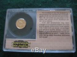 1989 $ 5 En Or American Eagle Pci Rare Old Holder État Mint 65