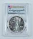 1990 American Silver Eagle Premier Coup De Foudre Gem Unc Pcgs