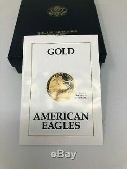 1991 Aigle Us Mint American Gold Bullion Coins Set Proof