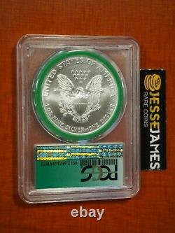1997 $1 American Silver Eagle Pcgs Ms69 Direct De Nous Menthe Scelled Monster Box