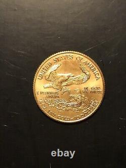 1999 1/4 Oz /$10 Dollar D'or Fin Aigle Américain Mint Livraison Livraison Gratuite