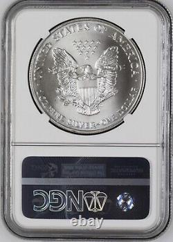 1999 1 Oz American Silver Eagle Ngc Ms70 Date Clé