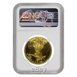 1999 W 50 Oz $ 1 Preuve D'or American Eagle Ngc Pf 69 Ucam Erreur Mint Rev Struck