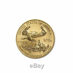 1/4 Oz D'or American Eagle - Monnaie De 10 Dollars Us Monnaie D'or De 10 $ Us 2017