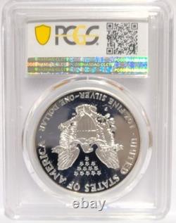 2000-P Argenté U.S. Silver Eagle PR70 DCAM PCGS Pièce de collection américaine en argent 1 oz Ultra Deep Cameo