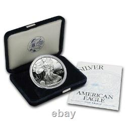 2000-p American Eagle Silver Dollar One Ounce Proof Coin American Mint Box & Coa Nice