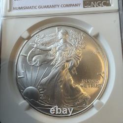 2003 1 oz Silver American Eagle frappe d’atelier 69 excellente pièce