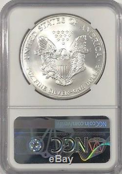 2003 Ngc Ms70 Silver American Eagle Mint State 1 Oz 999 Lingots Fins