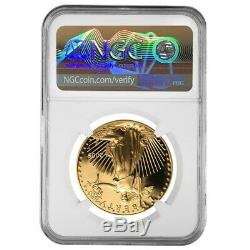 2005 W 1 Oz 50 $ Proof Gold Eagle Américain Ngc Pf 69 Erreur Monnaie (rev Struck Thru)