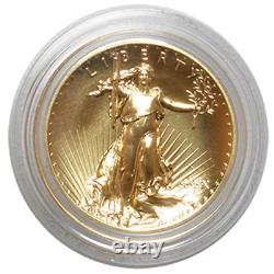 2009 20 $ 1-once Ultra High Relief Gold Double Eagle avec boîte livre & COA