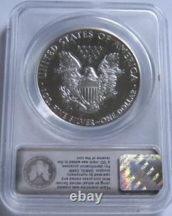 2009 Daniel Carr Proof Overstrike American Silver Eagle Total Mintage 800 Uniquement