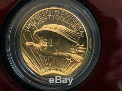 2009 W 20 $ 1 Once Ultra High Relief Double Eagle. 9999 Gold Coin West Point Monnaie
